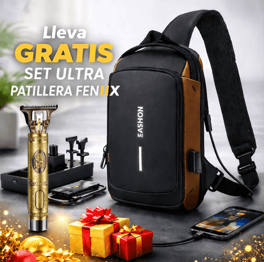 Combo Patillera Buda + Mochila Bolso