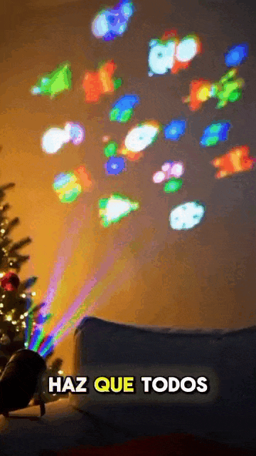 Proyector Led Navidad Figuras