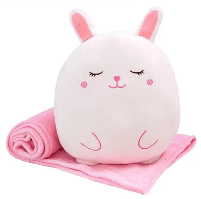 PELUCHE CON COBIJA REGALO NIÑOS
