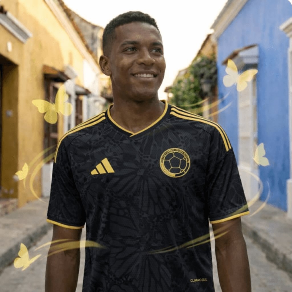 CAMISETA COLOMBIA ADIDAS BLACK GOLD EDIT - Versa