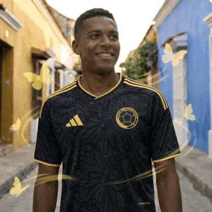 CAMISETA COLOMBIA ADIDAS BLACK GOLD EDIT - Versa
