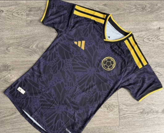 CAMISETA COLOMBIA ADIDAS BLACK GOLD EDIT
